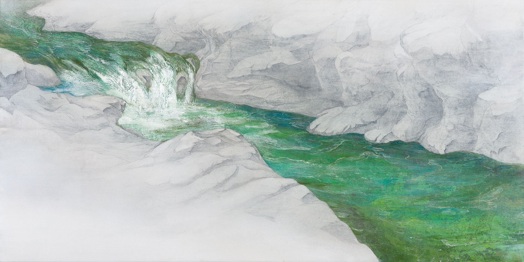 翠緑ノ流光 / 2016 / H97 W194