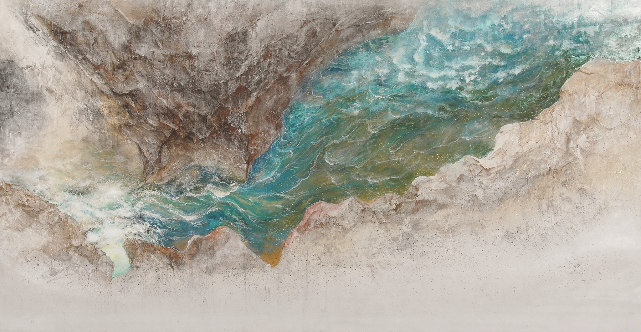 深碧の流光 / 2011 / H120 W229.3