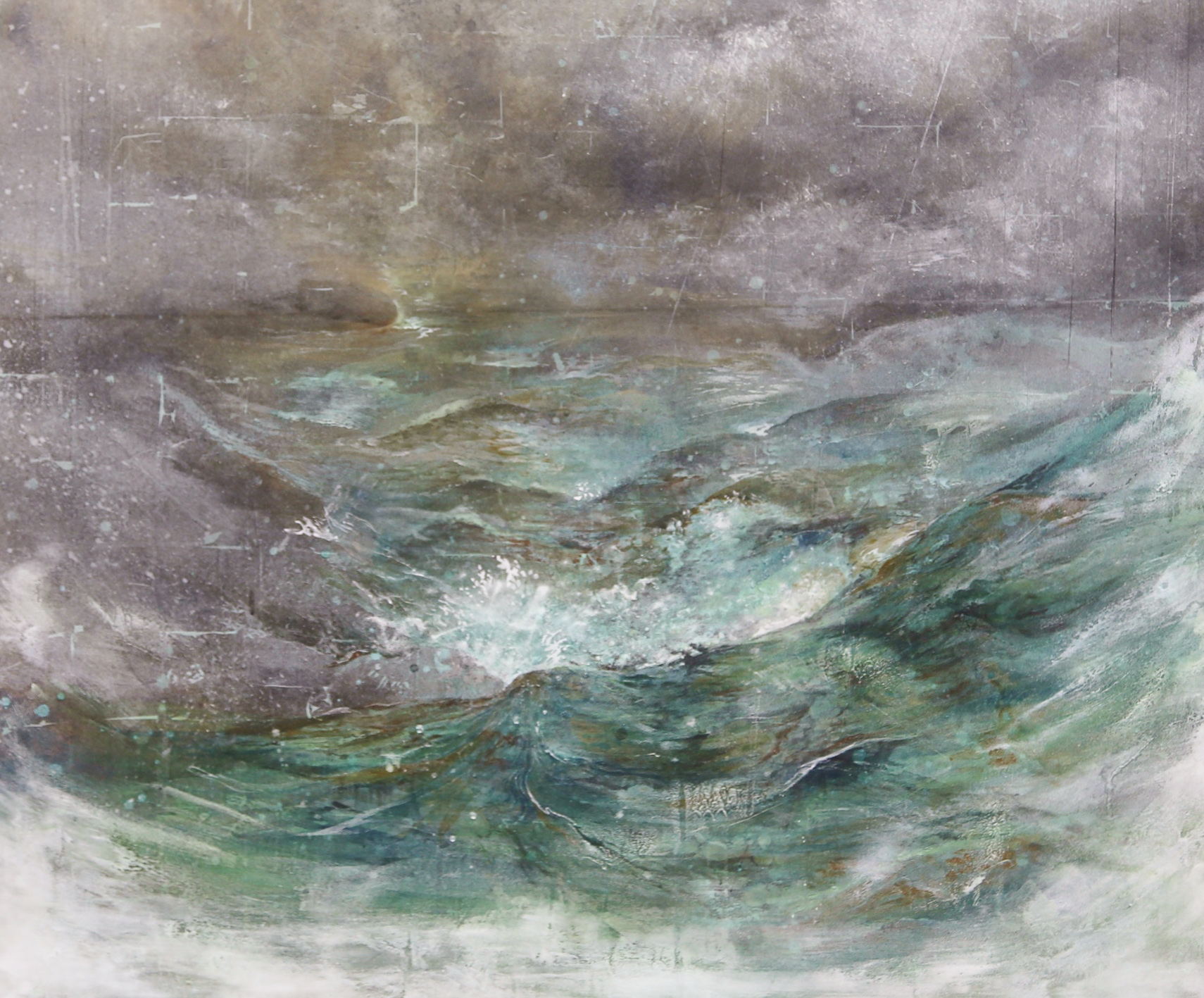 淡く、湧き立つ / 2014 / H130 W162