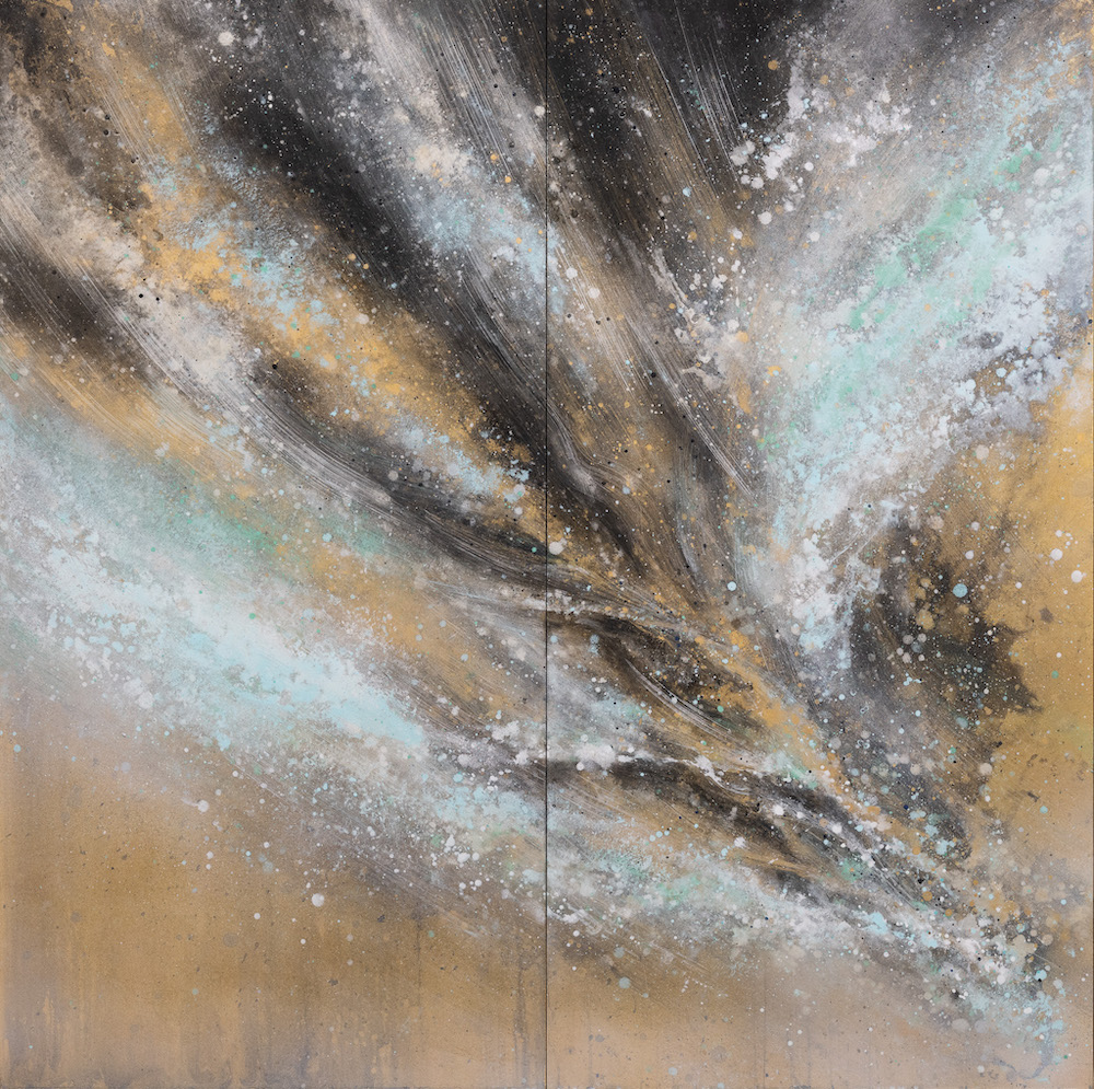 Shape of Wind Ⅸ 風ノ形象 / 2023 / H182 W182